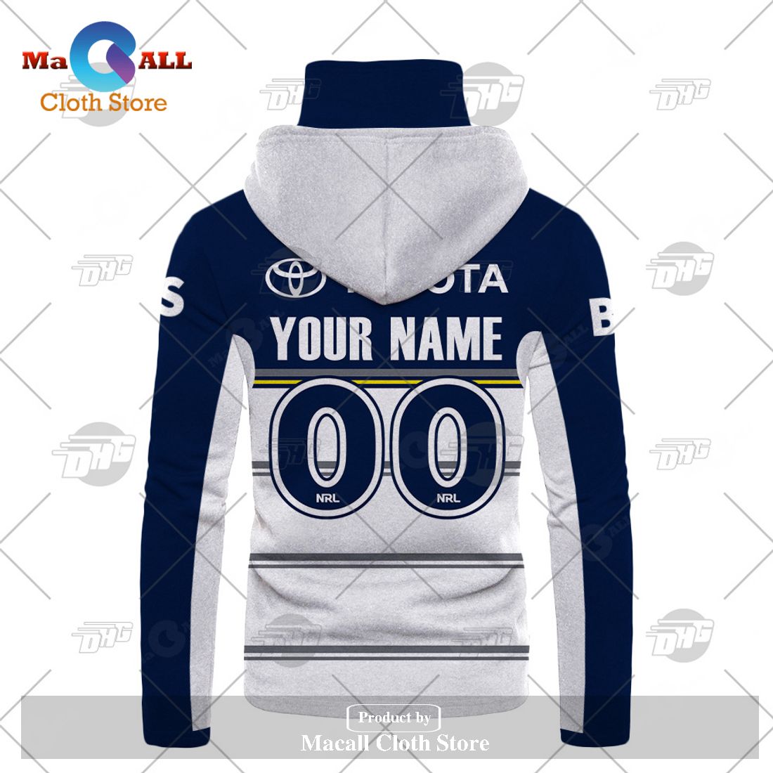 Personalize NRL North Queensland Cowboys 2023 Away Jersey Hoodie Sweatshirt 3D Personalize NRL North Queensland Cowboys 2023 Away Jersey Hoodie Sweatshirt 3D