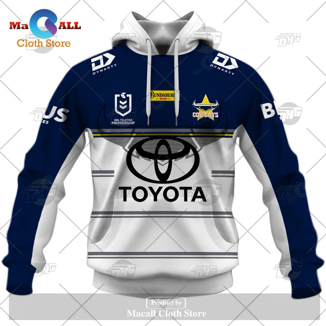 Personalize NRL North Queensland Cowboys 2023 Away Jersey Hoodie Sweatshirt 3D Personalize NRL North Queensland Cowboys 2023 Away Jersey Hoodie Sweatshirt 3D