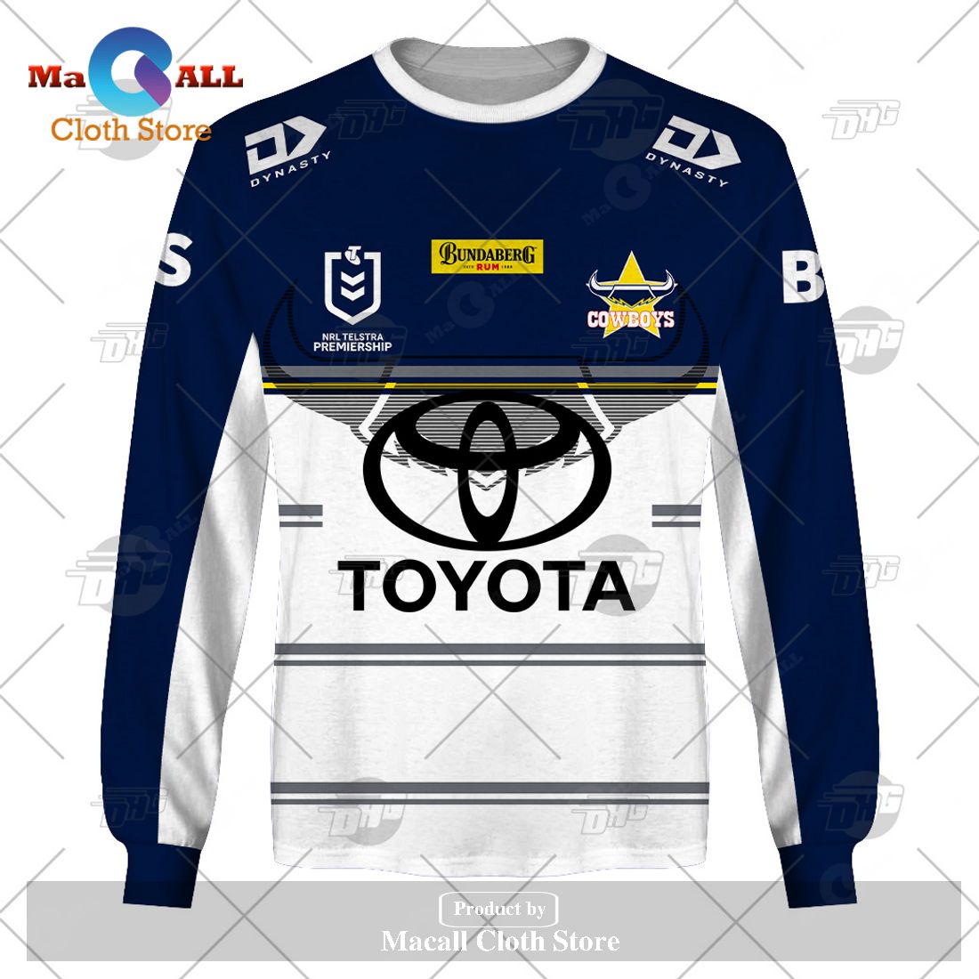 Personalize NRL North Queensland Cowboys 2023 Away Jersey Hoodie Sweatshirt 3D Personalize NRL North Queensland Cowboys 2023 Away Jersey Hoodie Sweatshirt 3D