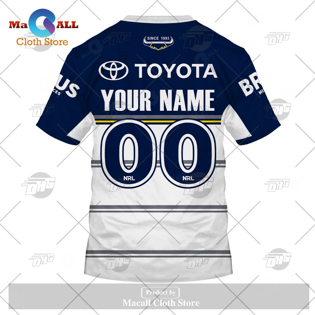 Personalize NRL North Queensland Cowboys 2023 Away Jersey Hoodie Sweatshirt 3D Personalize NRL North Queensland Cowboys 2023 Away Jersey Hoodie Sweatshirt 3D