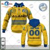 Personalize NRL Parramatta Eels 2023 Away Jersey Hoodie Sweatshirt 3D