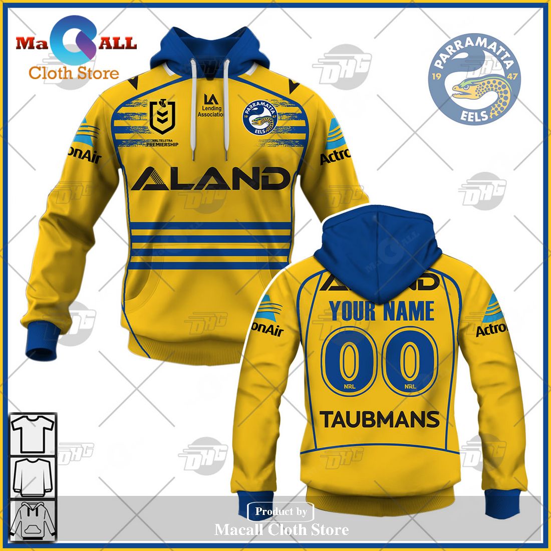 Personalize NRL Parramatta Eels 2023 Alternate Jersey Hoodie Sweatshirt 3D Personalize NRL Parramatta Eels 2023 Alternate Jersey Hoodie Sweatshirt 3D