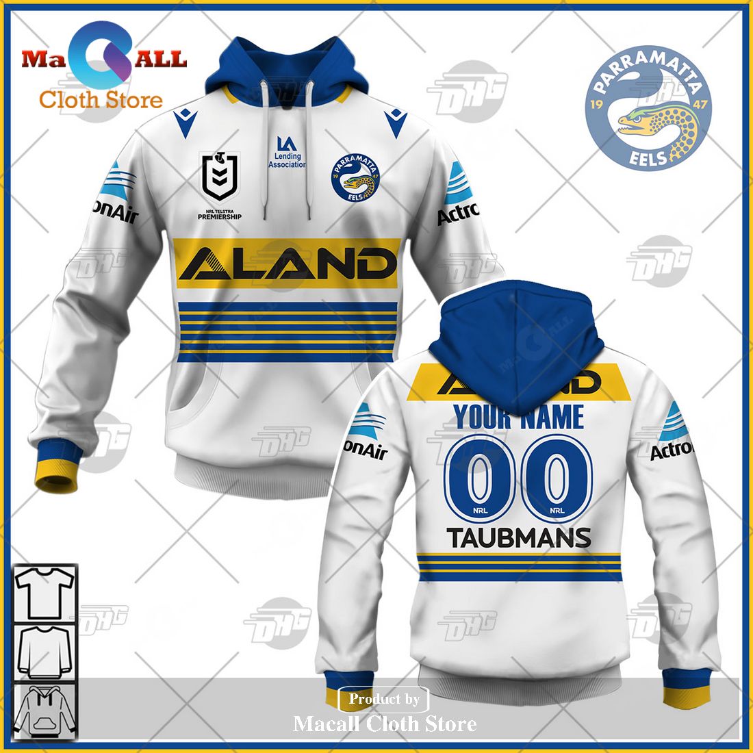 Personalize NRL Parramatta Eels 2023 Away Jersey Hoodie Sweatshirt 3D Personalize NRL Parramatta Eels 2023 Away Jersey Hoodie Sweatshirt 3D