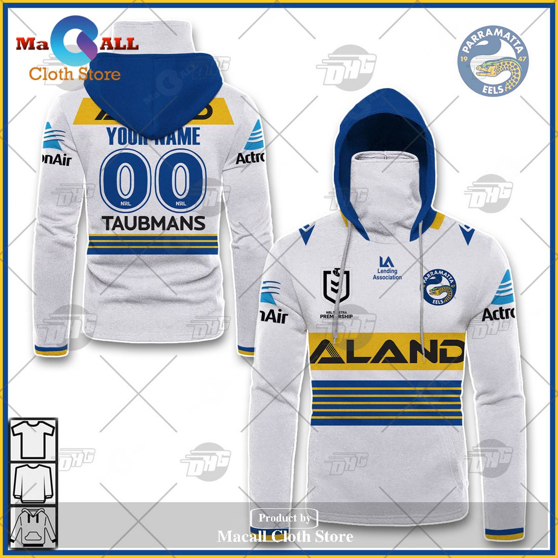 Personalize NRL Parramatta Eels 2023 Away Jersey Hoodie Sweatshirt 3D Personalize NRL Parramatta Eels 2023 Away Jersey Hoodie Sweatshirt 3D