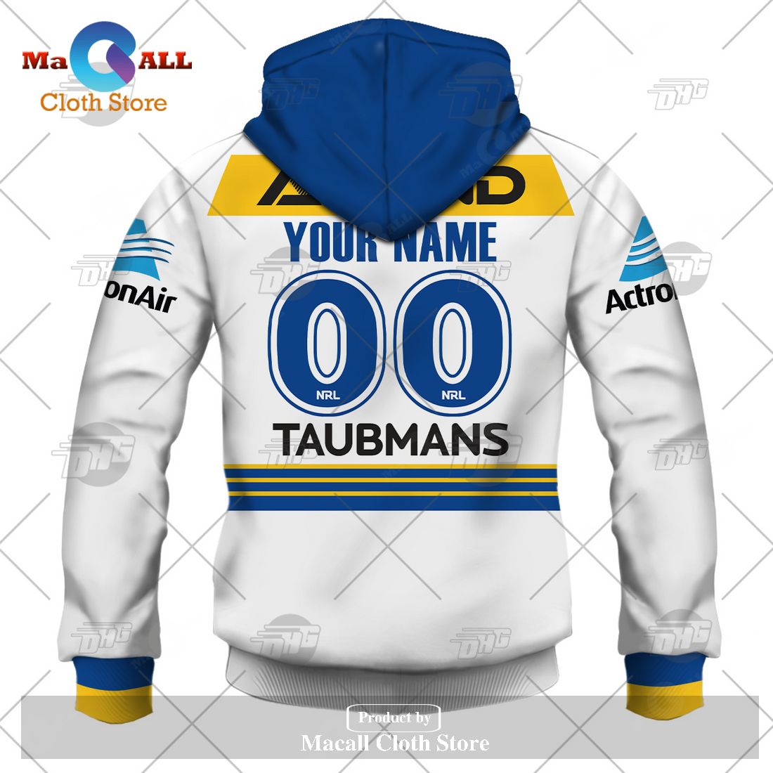 Personalize NRL Parramatta Eels 2023 Away Jersey Hoodie Sweatshirt 3D Personalize NRL Parramatta Eels 2023 Away Jersey Hoodie Sweatshirt 3D