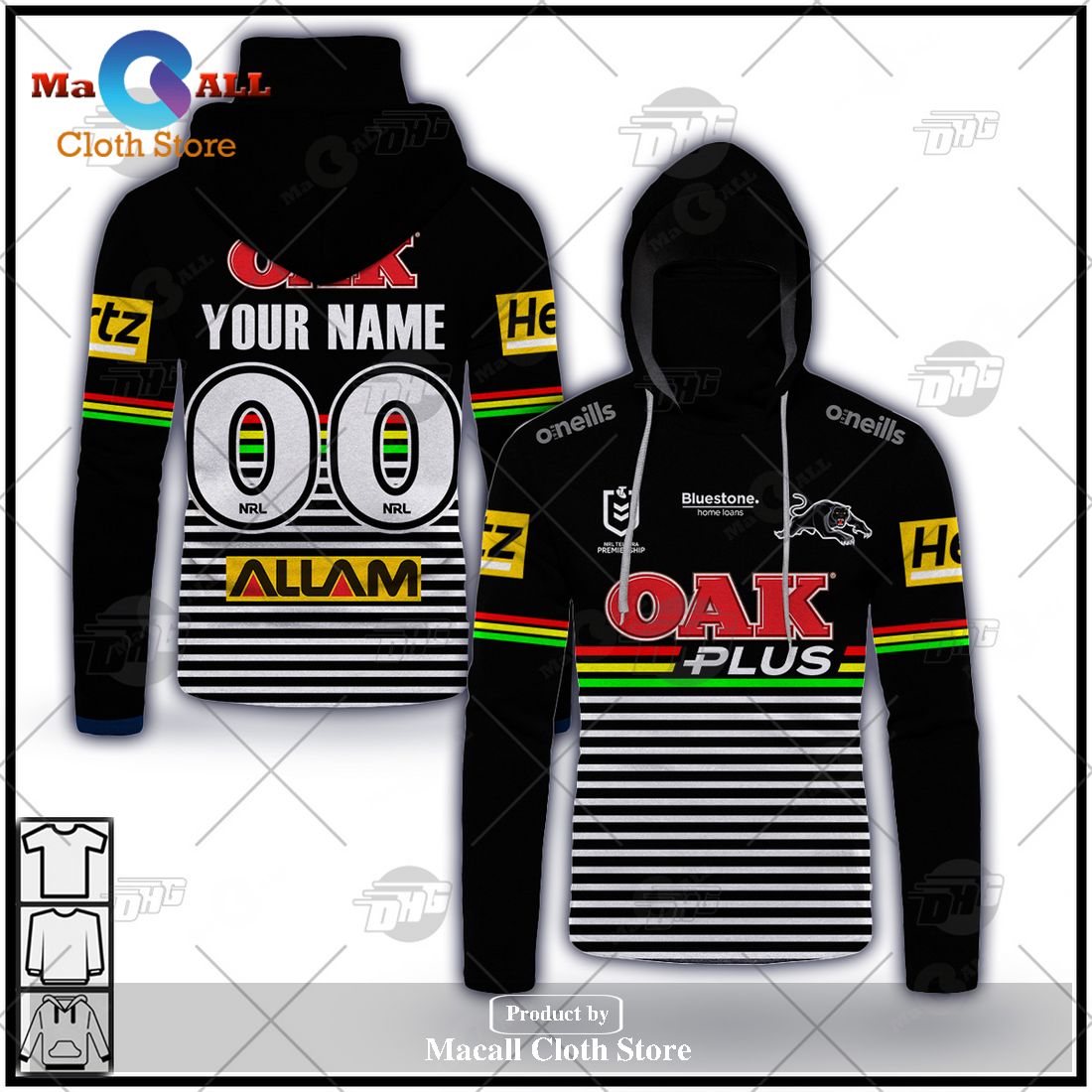 Personalize NRL Penrith Panthers 2023 Alternate Jersey Hoodie Sweatshirt 3D Personalize NRL Penrith Panthers 2023 Alternate Jersey Hoodie Sweatshirt 3D