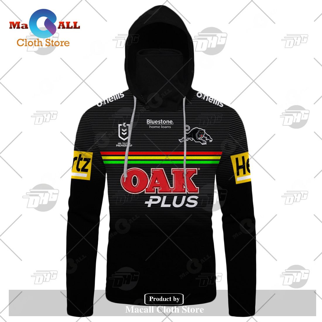 Personalize NRL Penrith Panthers 2023 Home Jersey Hoodie Sweatshirt 3D