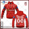 Personalize NRL St. George Illawarra Dragons 2023 Home Jersey Hoodie Sweatshirt 3D