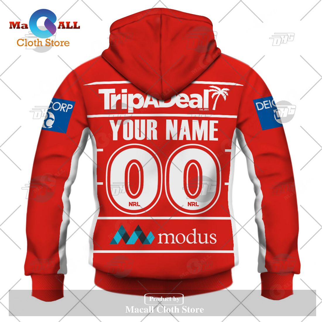 Personalize NRL St. George Illawarra Dragons 2023 Alternate Jersey Hoodie Sweatshirt 3D Personalize NRL St. George Illawarra Dragons 2023 Alternate Jersey Hoodie Sweatshirt 3D
