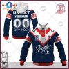 Personalize NRL Wests Tigers 2023 Away Jersey Hoodie Sweatshirt 3D