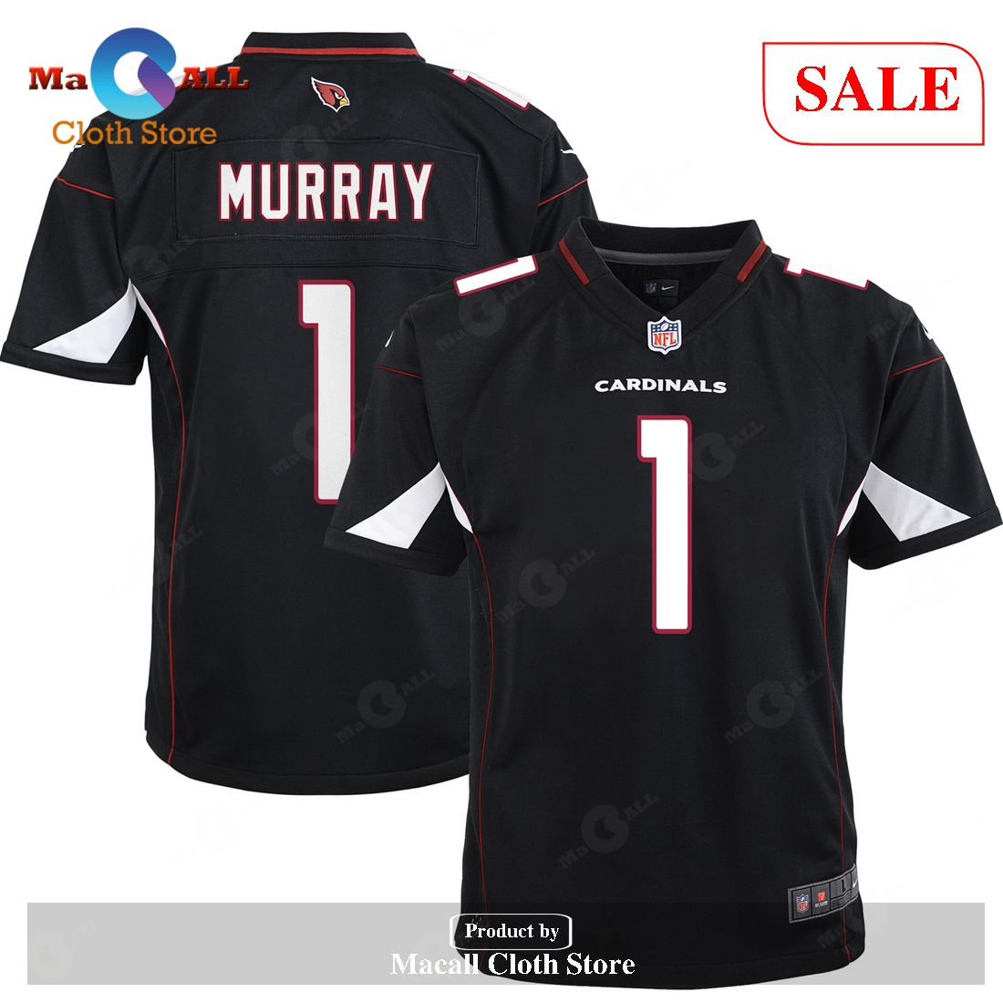 Kyler Murray Arizona Cardinals Nike Youth Game Player Jersey – Black