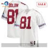 Mitchell & Ness Anquan Boldin Arizona Cardinals White 2003 Legacy Replica Jersey