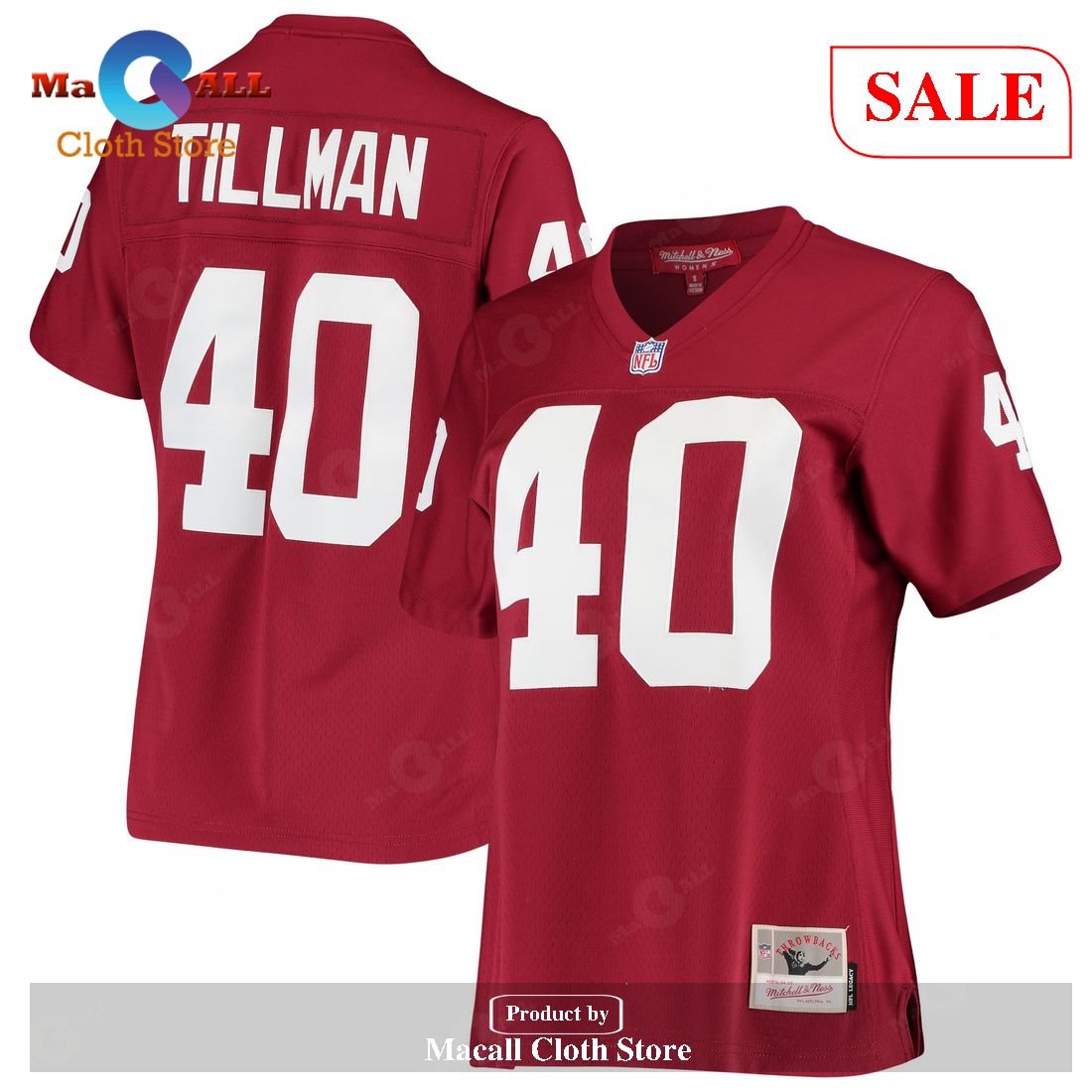 Pat Tillman Arizona Cardinals Mitchell & Ness Women's Legacy Replica Team Jersey - Cardinal