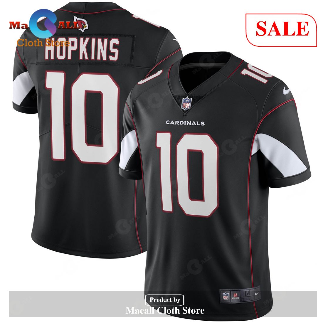 Nike DeAndre Hopkins Arizona Cardinals Black Vapor Limited Jersey