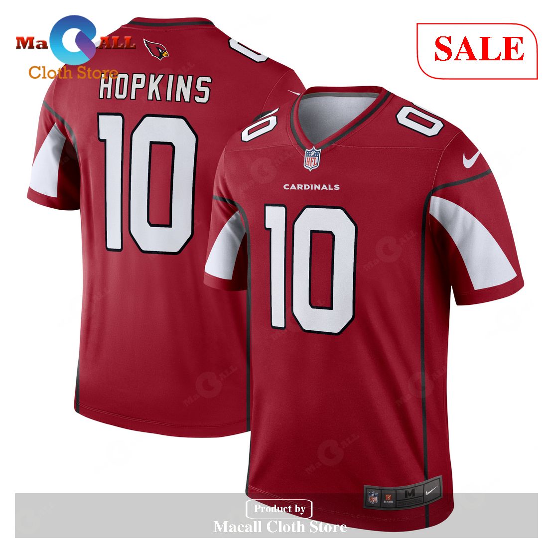 Nike DeAndre Hopkins Arizona Cardinals Cardinal Legend Player Jersey