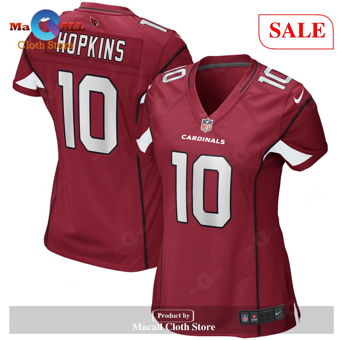 Nike DeAndre Hopkins Arizona Cardinals Women’s Cardinal Game Player Jersey