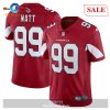 Nike J.J. Watt Arizona Cardinals Silver Inverted Legend Jersey