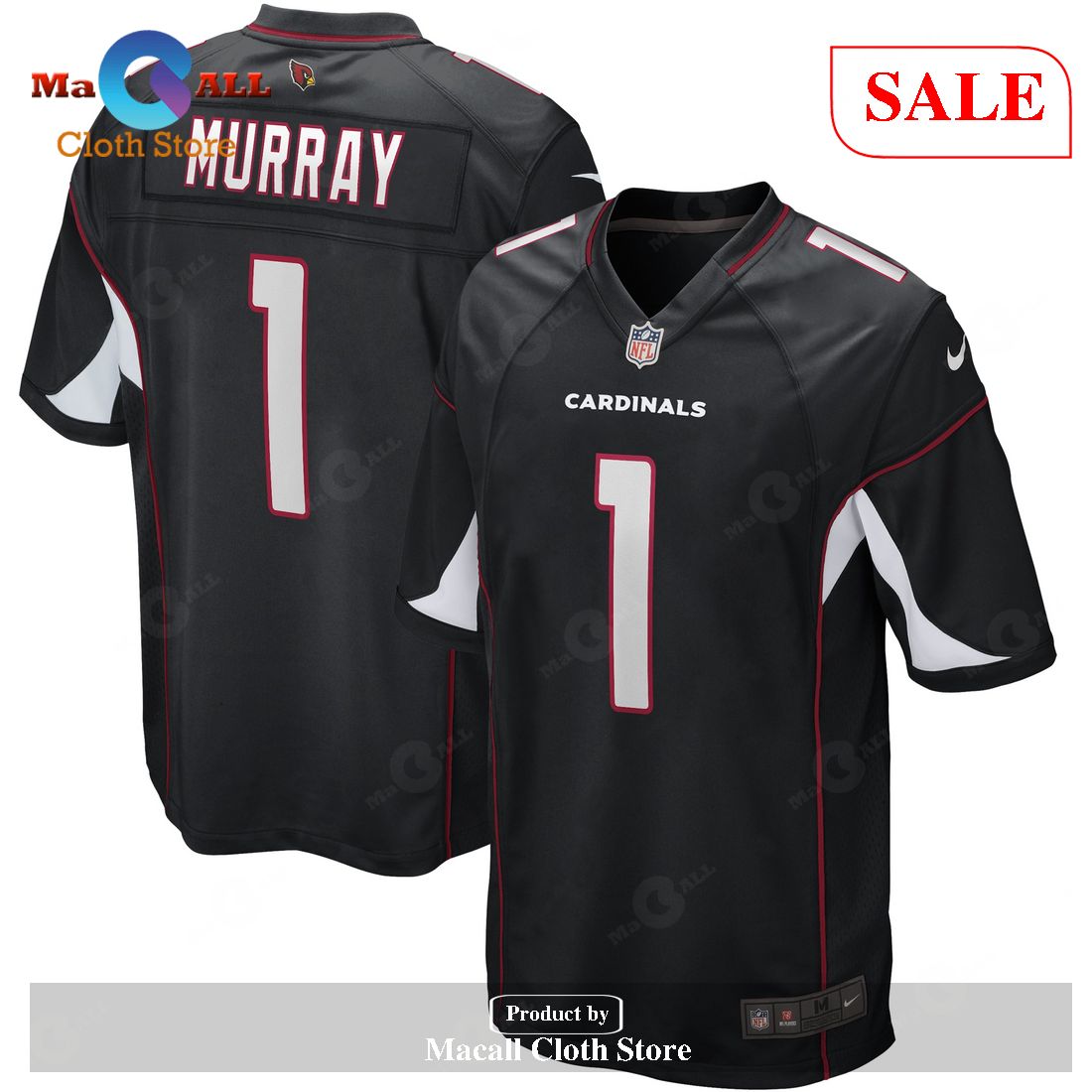 Nike Kyler Murray Arizona Cardinals Black Alternate Game Jersey