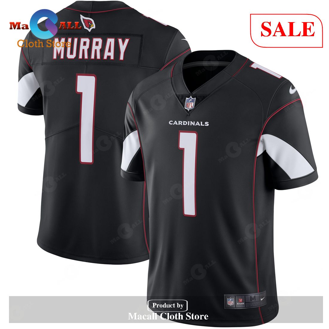 Nike Kyler Murray Arizona Cardinals Black Vapor Limited Jersey