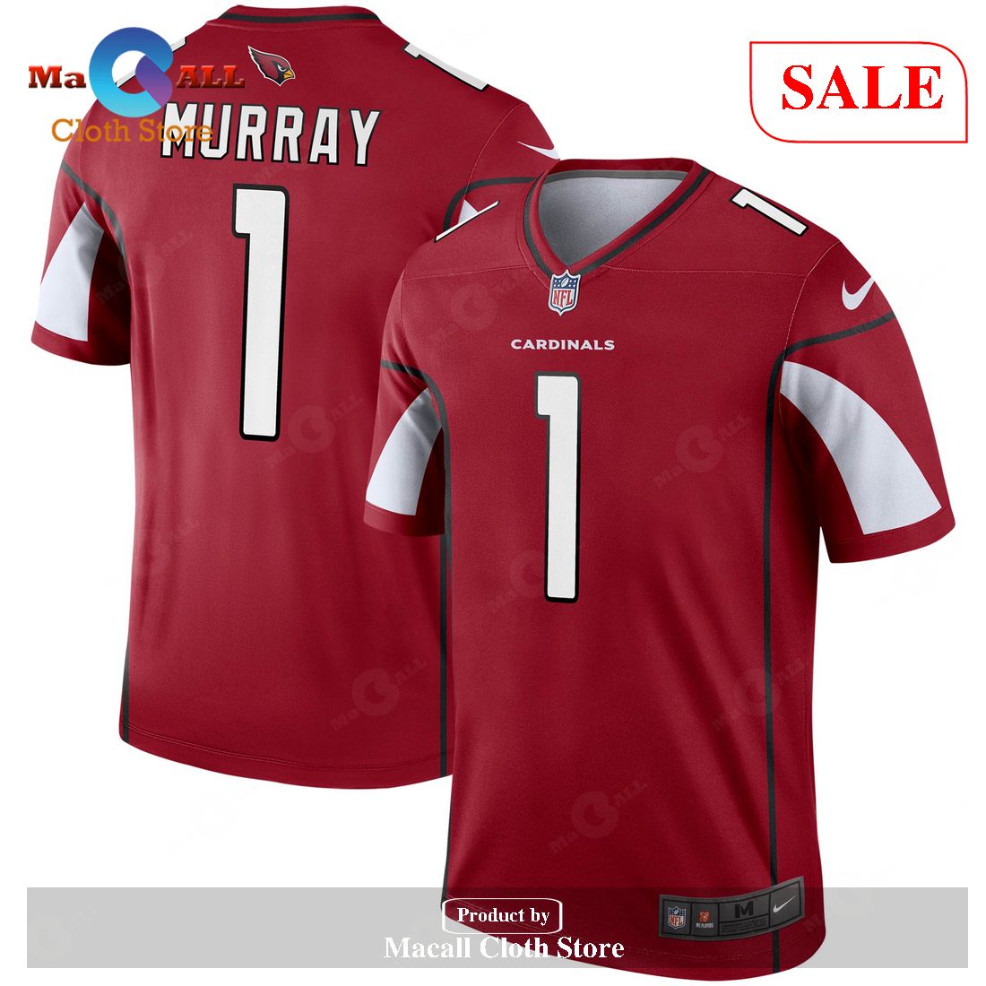 Nike Kyler Murray Arizona Cardinals Cardinal Legend Player Jersey
