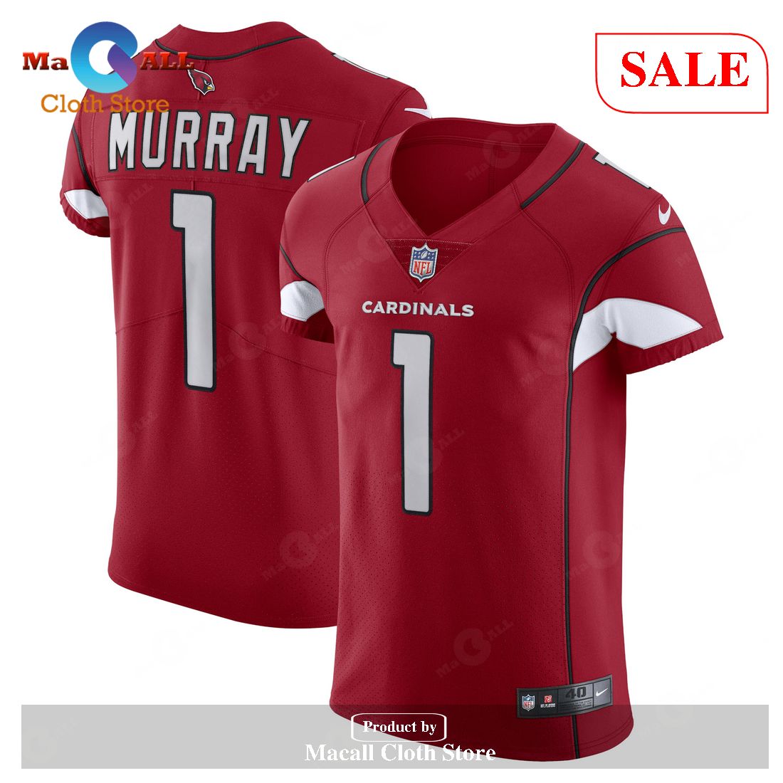 Nike Kyler Murray Arizona Cardinals Cardinal Vapor Elite Jersey