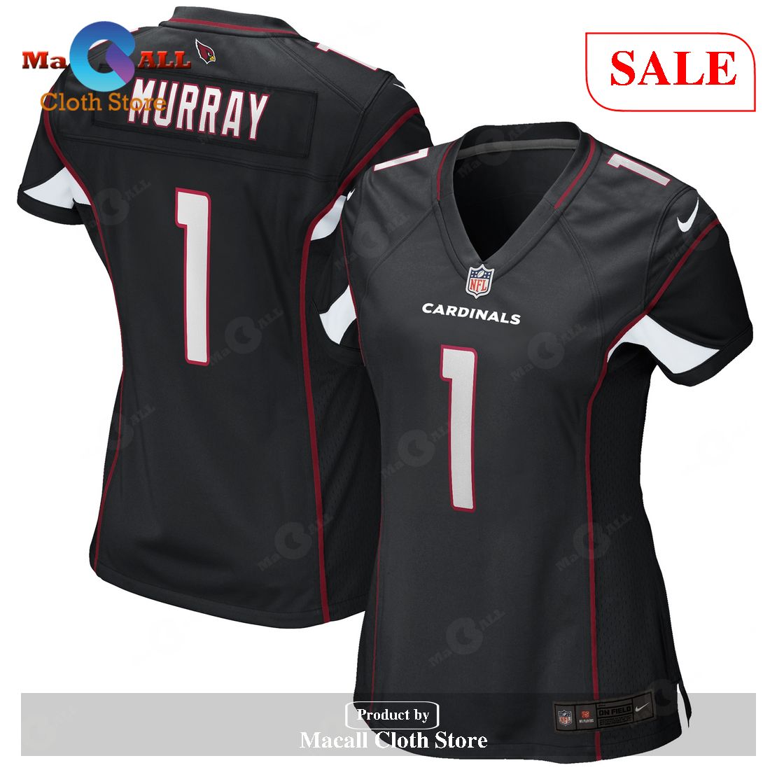 Nike Kyler Murray Arizona Cardinals Women’s Black Game Player Jersey
