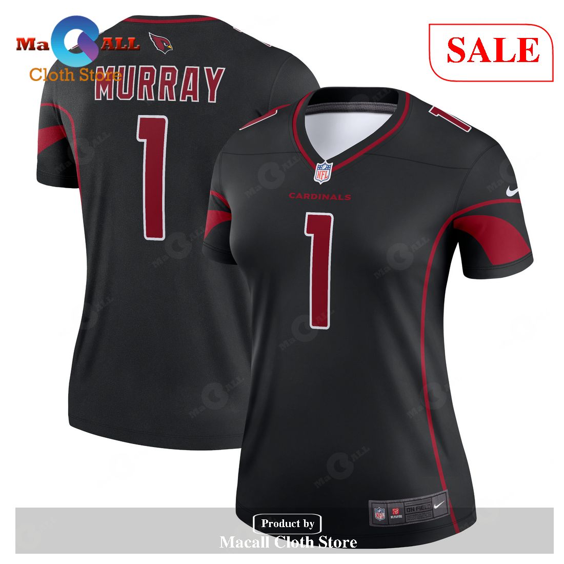 Nike Kyler Murray Arizona Cardinals Women’s Black Legend Jersey