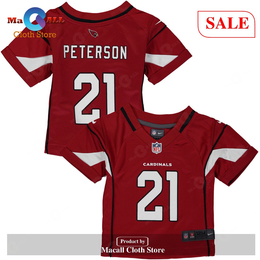 Nike Patrick Peterson Arizona Cardinals Infant Cardinal Team Color Game Jersey
