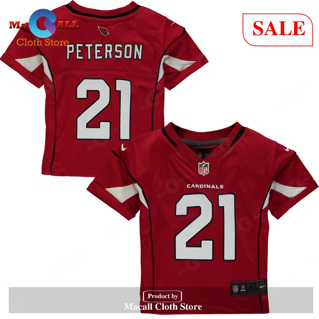 Nike Patrick Peterson Arizona Cardinals Toddler Cardinal Game Jersey
