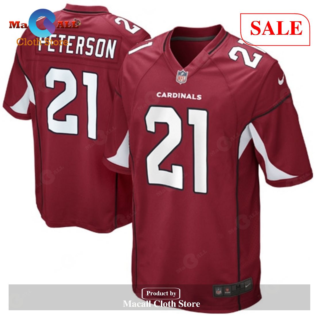 Nike Patrick Peterson Arizona Cardinals Youth Cardinal Team Color Game Jersey