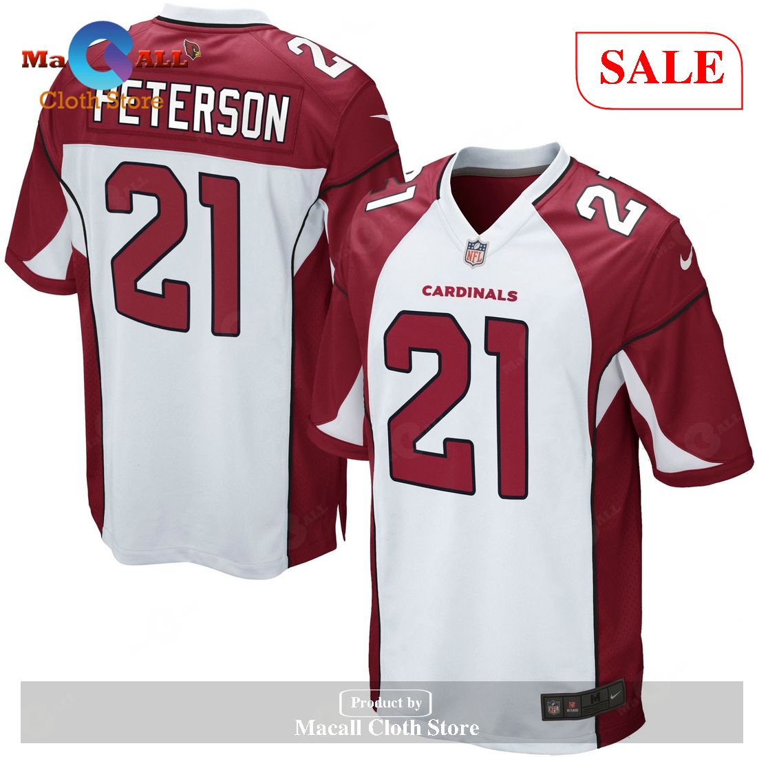 Nike Patrick Peterson Arizona Cardinals Youth White Game Jersey