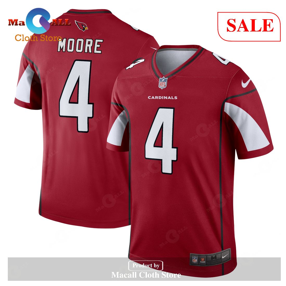 Nike Rondale Moore Arizona Cardinals Cardinal Legend Jersey