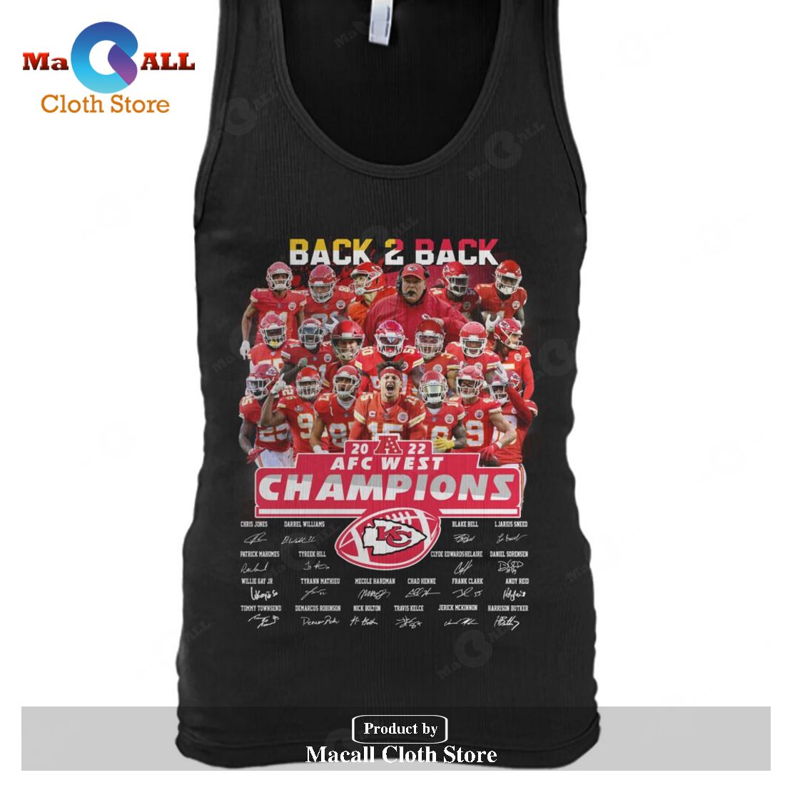 Back 2 Back AFC West Division Champions 20N22 Signature-Unisex T-Shirt Back 2 Back AFC West Division Champions 20N22 Signature-Unisex T-Shirt