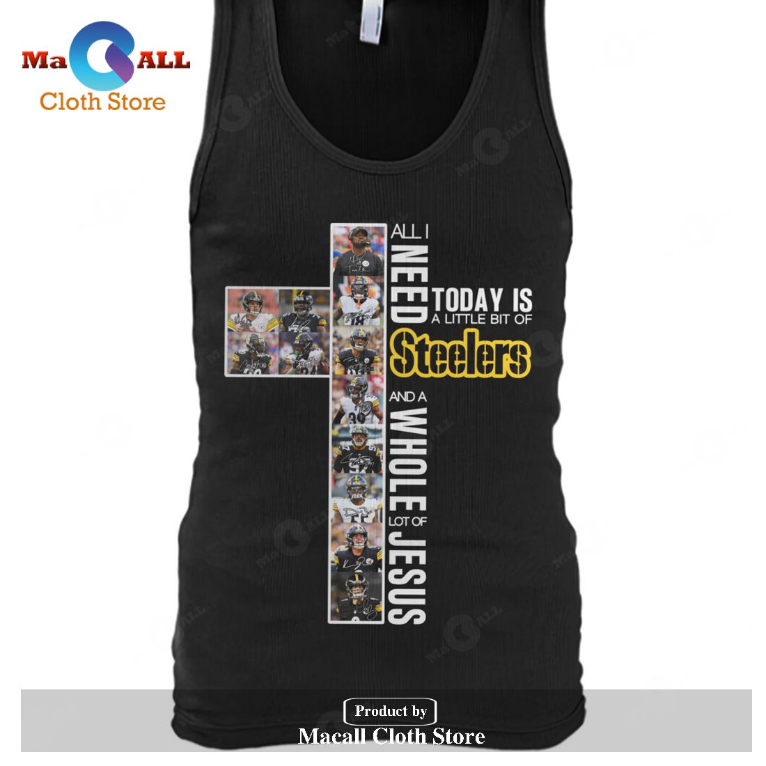 Today is A Little Bit Of Steelers And Whole Lot Of Jesus-Unisex T-Shirt Today is A Little Bit Of Steelers And Whole Lot Of Jesus-Unisex T-Shirt