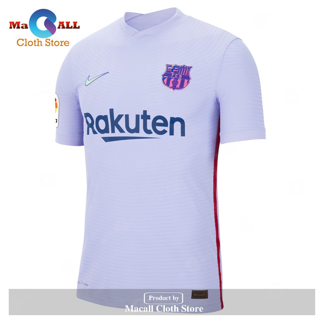Lionel Messi Barcelona 2021 22 Away Match Player Jersey – Purple – 3D31