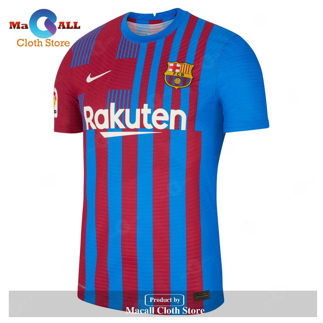 Lionel Messi Barcelona 2021 22 Home Player Jersey – Blue – N671