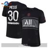 Lionel Messi Paris Saint-Germain Autographed 2021-2022 UEFA Champions League Edition Home Jersey