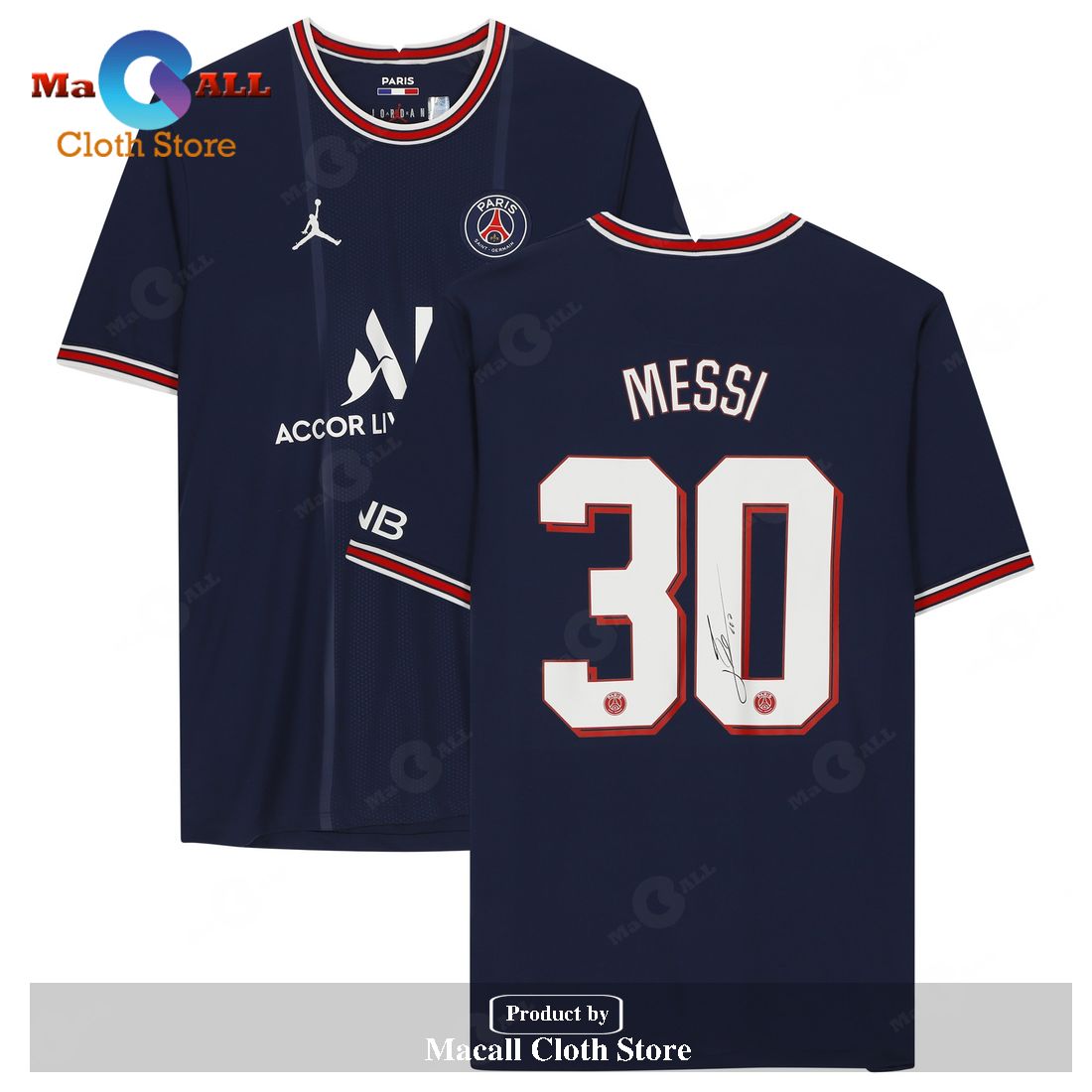 Lionel Messi Paris Saint-Germain Autographed 2023 UEFA Champions League