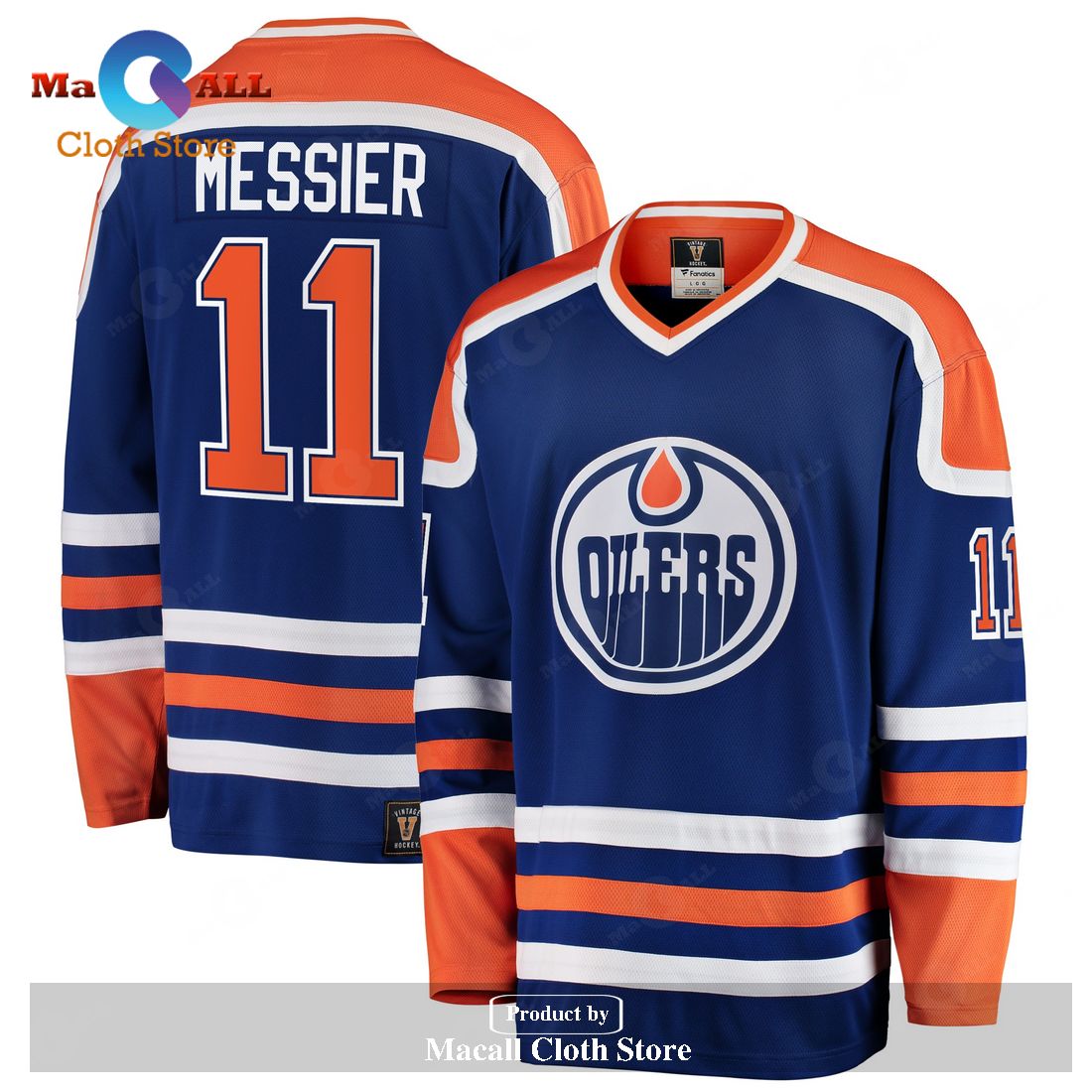 Mark Messier Edmonton Oilers ed Premier Breakaway Retired Player Jersey – Blue