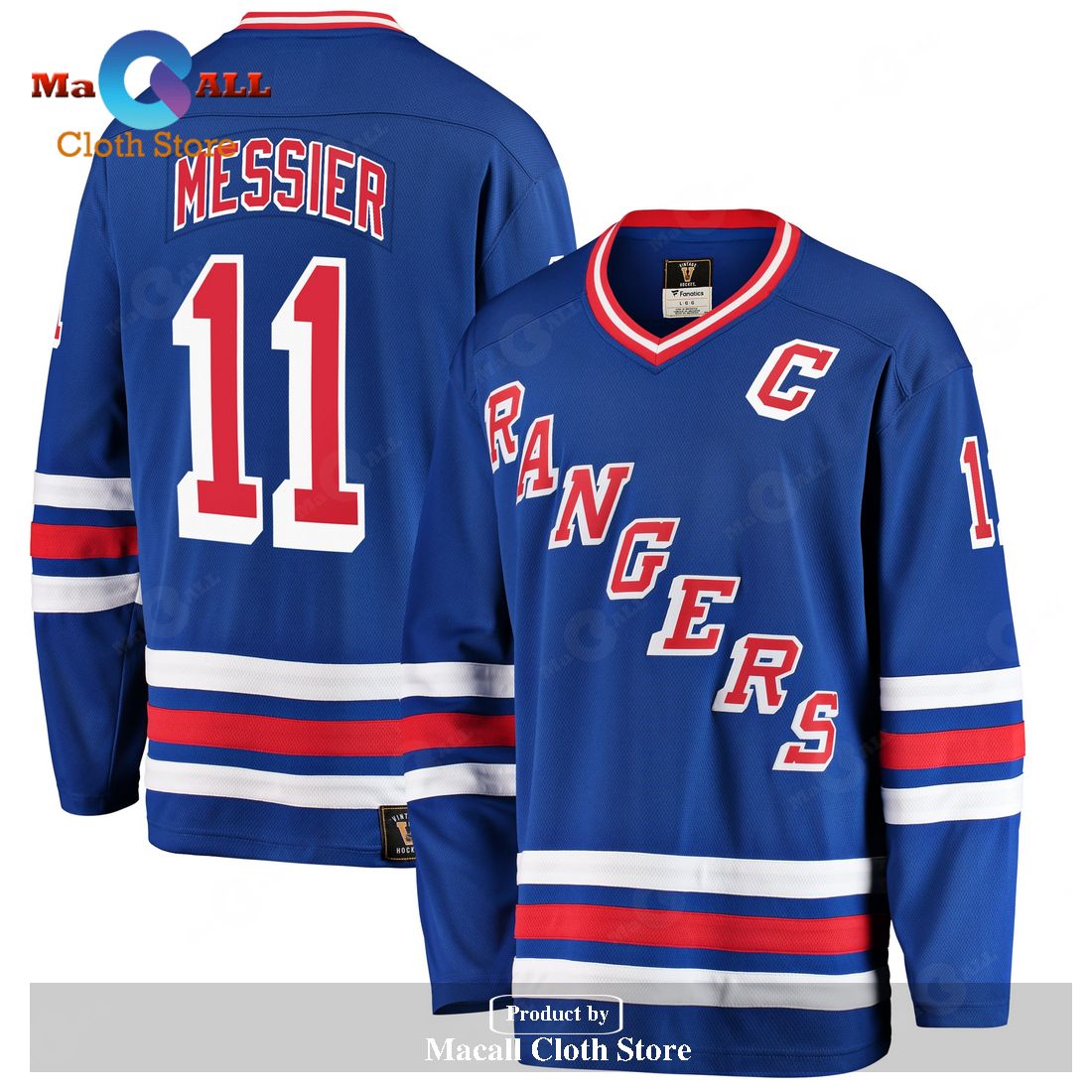 Mark Messier New York Rangers ed Premier Breakaway Retired Player Jersey – Blue