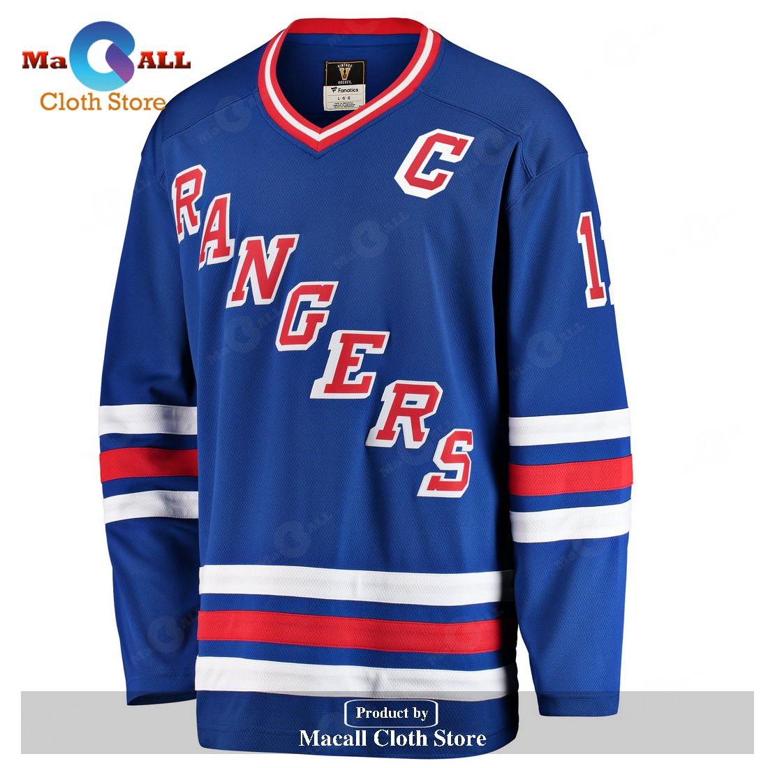 Mark Messier New York Rangers ed Premier Breakaway Retired Player Jersey – Blue