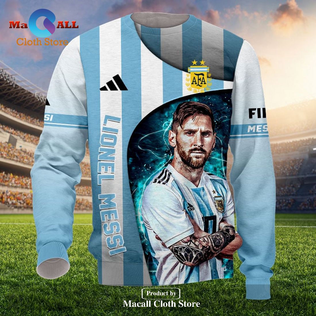 M10 - Lionel Messi FIFA World Cup 2022 Champions Hoodie Sweatshirt 3D M10 - Lionel Messi FIFA World Cup 2022 Champions Hoodie Sweatshirt 3D