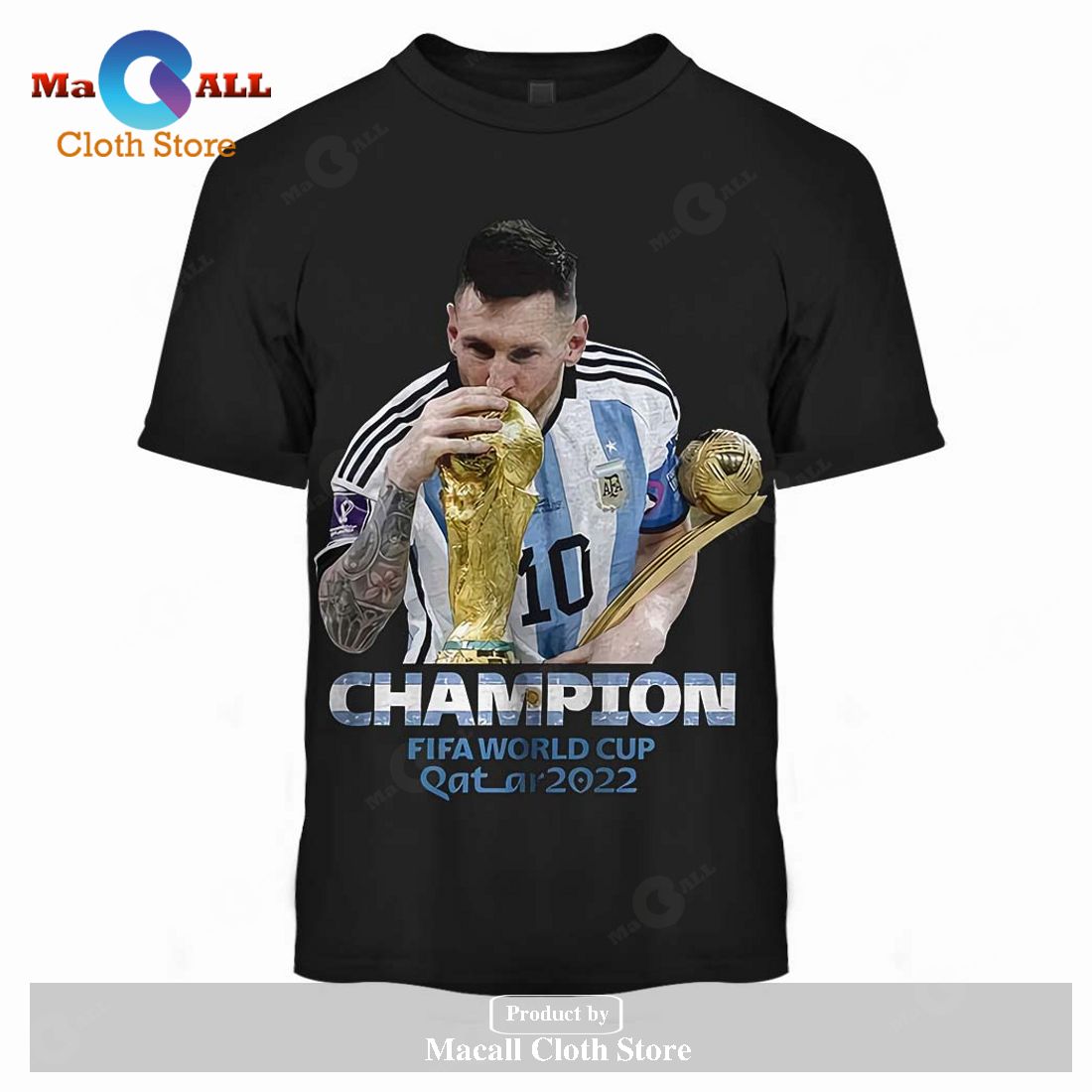 Messi World Cup 2022 Champions Hoodie Sweatshirt 3D - XQ51 Messi World Cup 2022 Champions Hoodie Sweatshirt 3D - XQ51