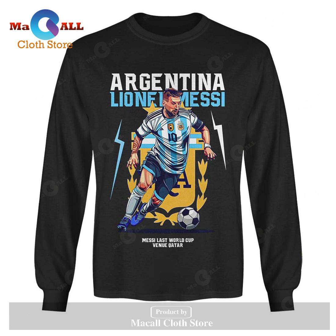 Messi World Cup 2022 Champions Hoodie Sweatshirt 3D - XS91 Messi World Cup 2022 Champions Hoodie Sweatshirt 3D - XS91
