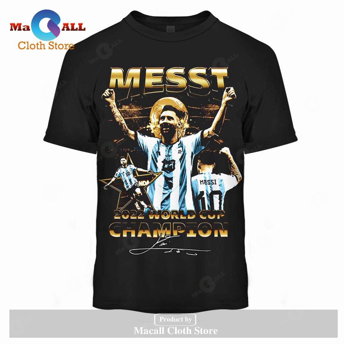Messi World Cup 2022 Champions Hoodie Sweatshirt 3D - ZQ51 Messi World Cup 2022 Champions Hoodie Sweatshirt 3D - ZQ51