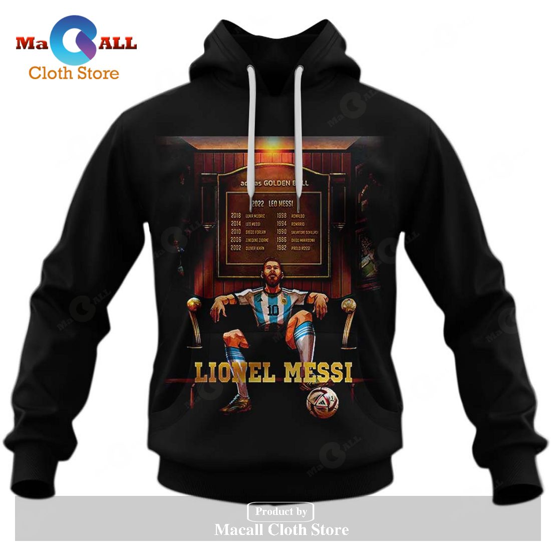Messi World Cup 2022 Champions Hoodie Sweatshirt 3D - 1F81 Messi World Cup 2022 Champions Hoodie Sweatshirt 3D - 1F81