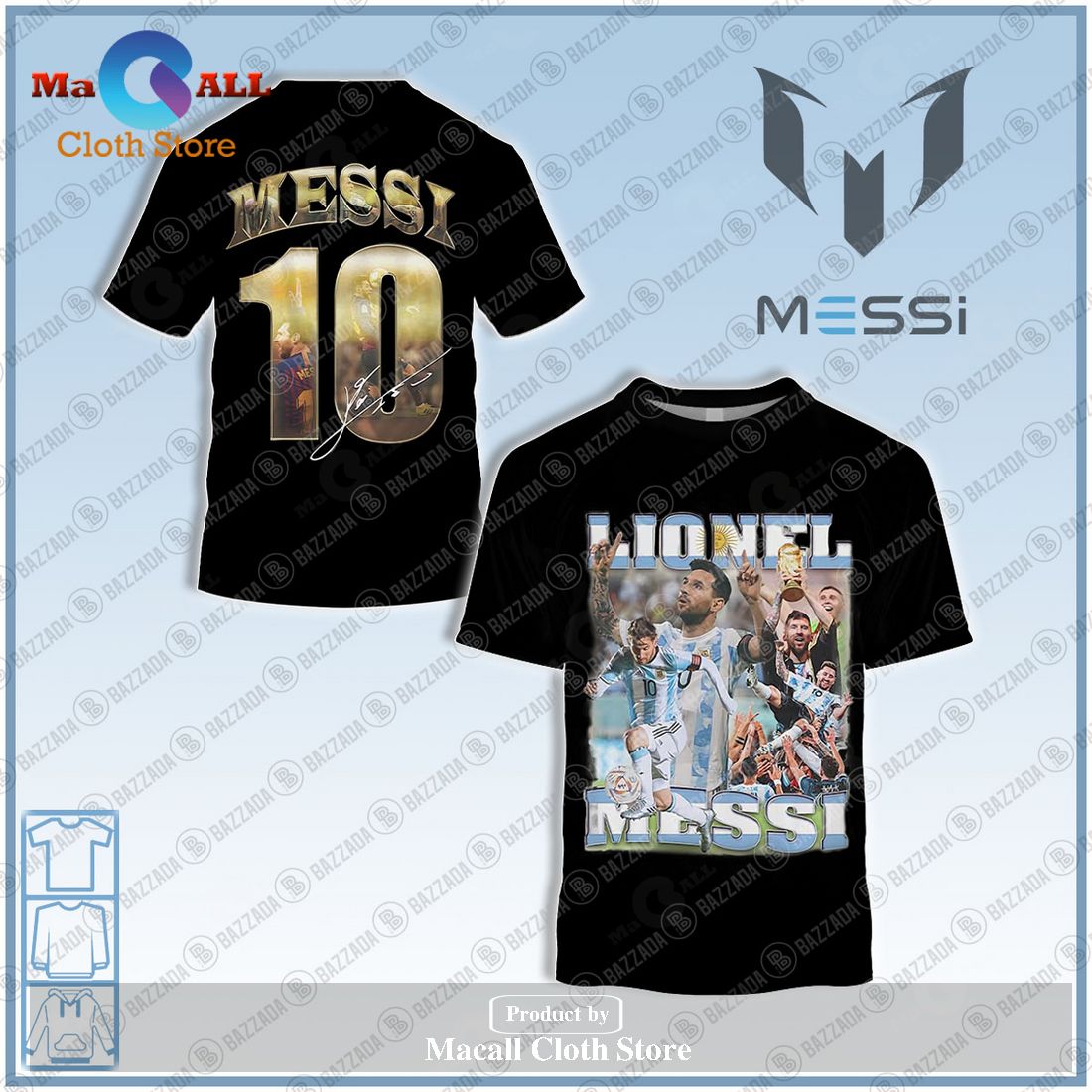Messi World Cup 2022 Champions Hoodie Sweatshirt 3D - 2V71 Messi World Cup 2022 Champions Hoodie Sweatshirt 3D - 2V71