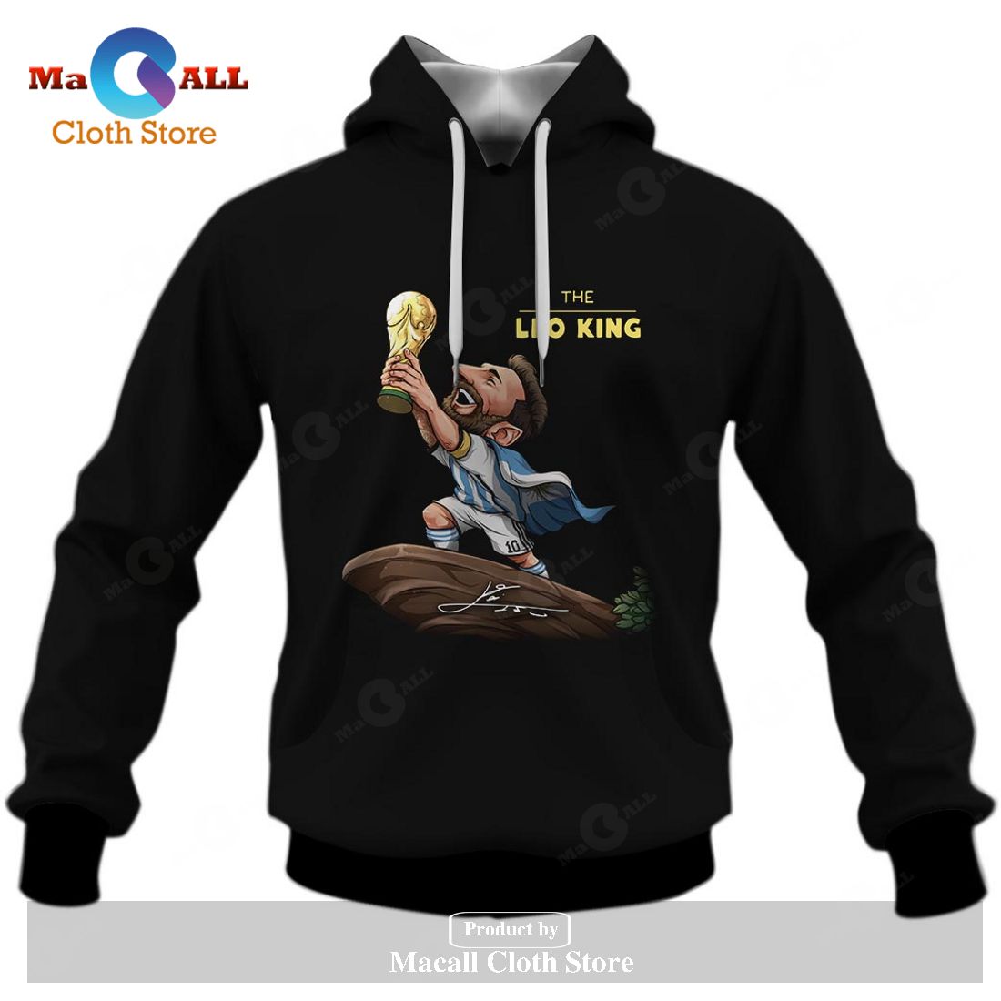 Messi World Cup 2022 Champions Hoodie Sweatshirt 3D - FB51 Messi World Cup 2022 Champions Hoodie Sweatshirt 3D - FB51