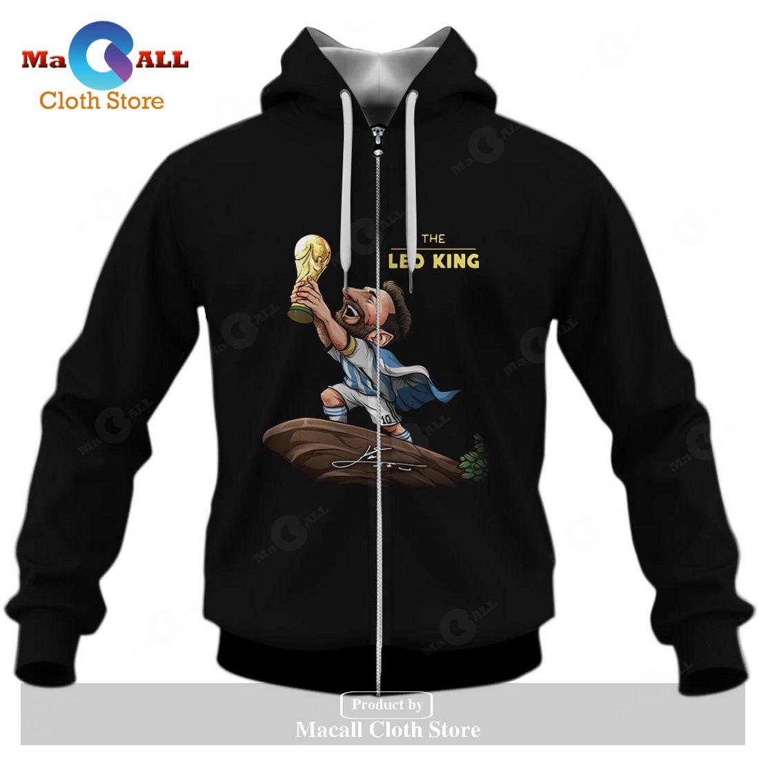 Messi World Cup 2022 Champions Hoodie Sweatshirt 3D - FB51 Messi World Cup 2022 Champions Hoodie Sweatshirt 3D - FB51