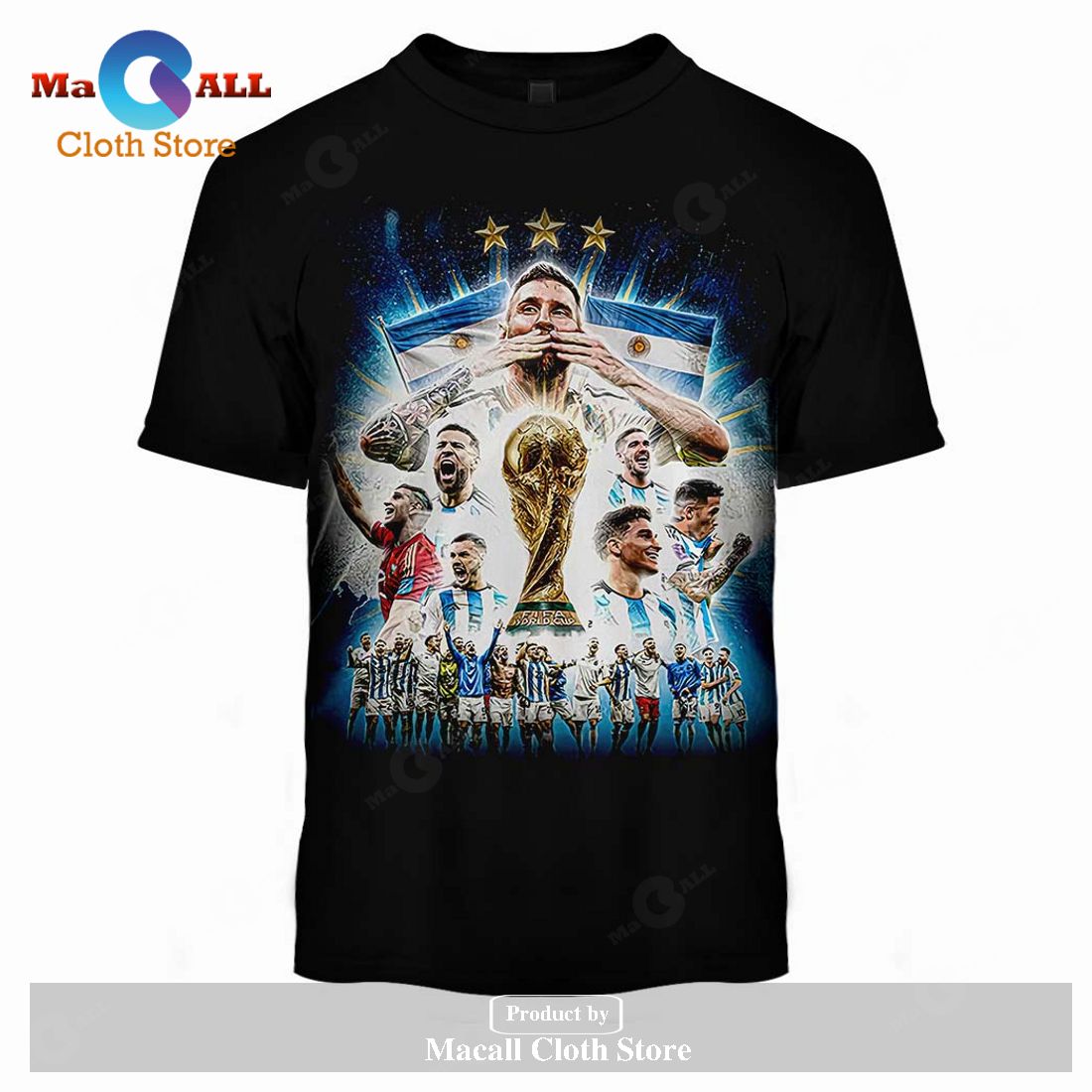 Messi World Cup 2022 Champions Hoodie Sweatshirt 3D - G351 Messi World Cup 2022 Champions Hoodie Sweatshirt 3D - G351